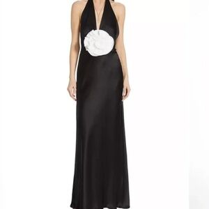 The Bar - Grayson Gown Black & White - Size 4 NWOT